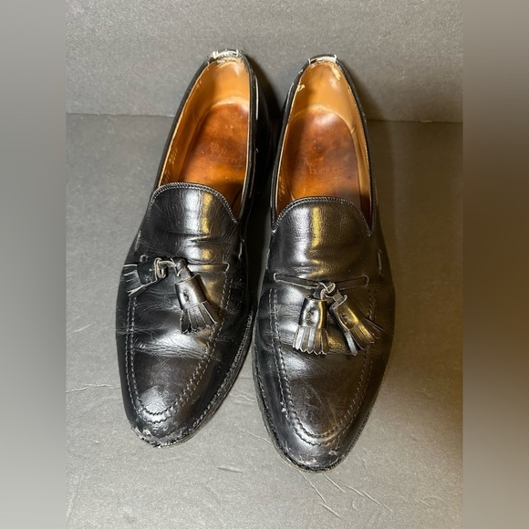 Allen Edmonds Mens Grayson Black tassel Loafers Sz 9.5 main image 15